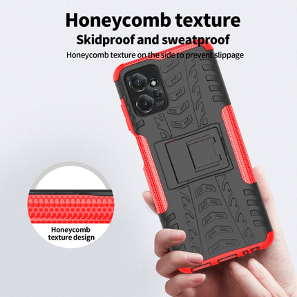 Tire Texture TPU + PC Phone Case with Holder, For Motorola Moto G Power 5G 2023