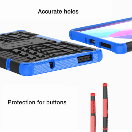 Tire Texture TPU + PC Tablet Case with Holder, For Lenovo Tab M8 4th Gen, For Lenovo Tab M10