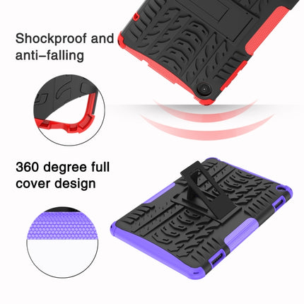 Tire Texture TPU + PC Tablet Case with Holder, For Lenovo Tab M8 4th Gen, For Lenovo Tab M10