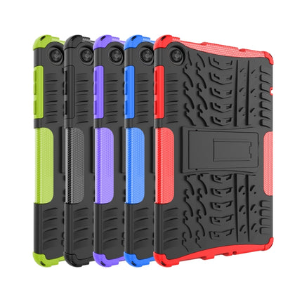 Tire Texture TPU + PC Tablet Case with Holder, For Lenovo Tab M8 4th Gen, For Lenovo Tab M10