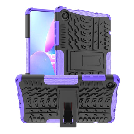 Tire Texture TPU + PC Tablet Case with Holder, For Lenovo Tab M8 4th Gen, For Lenovo Tab M10