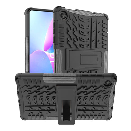 Tire Texture TPU + PC Tablet Case with Holder, For Lenovo Tab M8 4th Gen, For Lenovo Tab M10