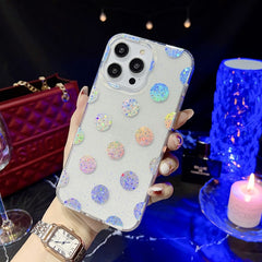 Little Star Series Glitter Powder TPU Phone Case, For iPhone 14, For iPhone 14 Pro, For iPhone 14 Pro Max