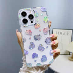 Little Star Series Glitter Powder TPU Phone Case, For iPhone 14, For iPhone 14 Pro, For iPhone 14 Pro Max