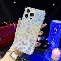 Little Star Series Glitter Powder TPU Phone Case, For iPhone 14, For iPhone 14 Pro, For iPhone 14 Pro Max