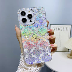 Glitzernde TPU-Telefonhülle aus der Little Star-Serie mit Puder, für iPhone 12, für iPhone 12 Pro, für iPhone 12 Pro Max