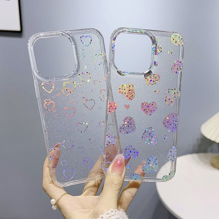 Little Star Series Glitter Powder TPU Phone Case