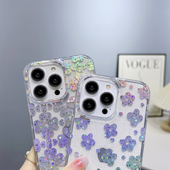 Little Star Series Glitter Powder TPU Phone Case, For iPhone 13, For iPhone 13 Pro, For iPhone 13 Pro Max