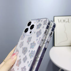 Glitzernde TPU-Telefonhülle aus der Little Star-Serie mit Puder, für iPhone 12, für iPhone 12 Pro, für iPhone 12 Pro Max