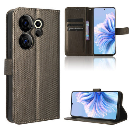 Diamond Texture Leather Phone Case, For Tecno Camon 20 Premier 5G, For Tecno Camon 20 Pro 5G, For Tecno Camon 20 Pro