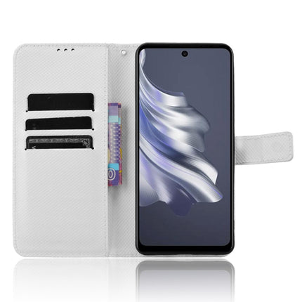 Diamond Texture Leather Phone Case, For Tecno Spark 20 Pro 4G, For Tecno Spark Go 2024, For Tecno Spark 20 4G, For Tecno Pova 5 Pro