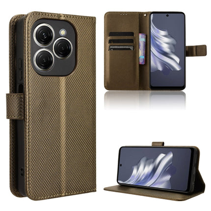 Diamond Texture Leather Phone Case, For Tecno Spark 20 Pro 4G, For Tecno Spark Go 2024, For Tecno Spark 20 4G, For Tecno Pova 5 Pro