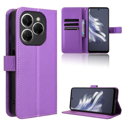 Diamond Texture Leather Phone Case, For Tecno Spark 20 4G, For Tecno Pova 5 Pro, For Tecno Pova Neo 3, For Tenco Pova 5