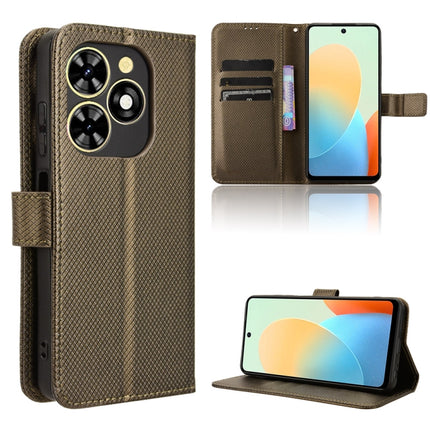 Diamond Texture Leather Phone Case, For Tecno Spark 20 4G, For Tecno Pova 5 Pro, For Tecno Pova Neo 3, For Tenco Pova 5