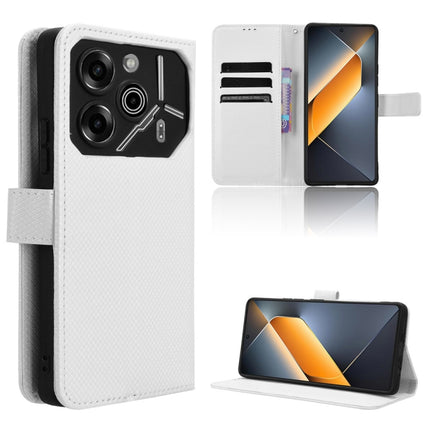 Diamond Texture Leather Phone Case, For Tecno Camon 30 Pro 5G, For Tecno Camon 30 5G / 4G, For Tecno Pova 6 Pro 5G, For Tecno Spark 20 Pro+ 4G