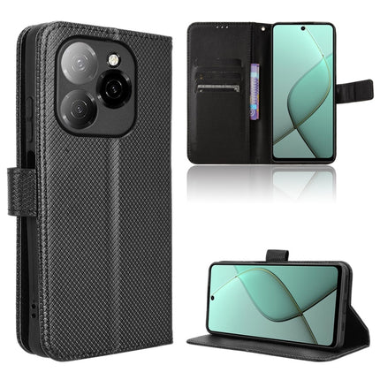 Diamond Texture Leather Phone Case, For Tecno Pova 6 Neo 4G, For Tecno Pova 6 4G, For Tecno Camon 30 Pro 5G, For Tecno Camon 30 5G / 4G