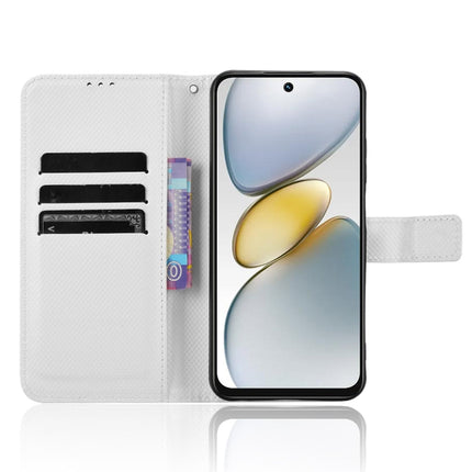Diamond Texture Leather Phone Case, For Tecno Pova 6 Neo 4G, For Tecno Pova 6 4G, For Tecno Camon 30 Pro 5G, For Tecno Camon 30 5G / 4G