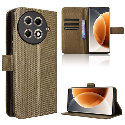 Diamond Texture Leather Phone Case, For Tecno Camon 40 Premier 5G, For Tecno Camon 40 4G, For Tecno Camon 30S 4G / 30S Pro 4G, For Tecno Pova 6 Neo 5G / Spark 30 5G