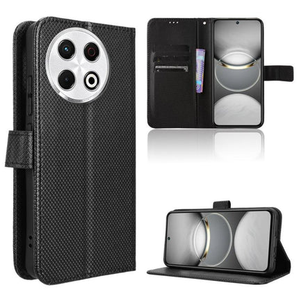 Diamond Texture Leather Phone Case, For Tecno Spark 30 Pro 4G, For Tecno Spark 30 4G, For Tecno Spark Go 1 / Pop 9 / Spark Go 2025, For Tecno Spark 30C 4G