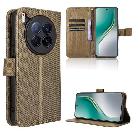 Diamond Texture Leather Phone Case, For Tecno Camon 40 Premier 5G, For Tecno Camon 40 4G, For Tecno Camon 30S 4G / 30S Pro 4G, For Tecno Pova 6 Neo 5G / Spark 30 5G