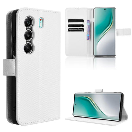 Diamond Texture Leather Phone Case, For Tecno Camon 40 Premier 5G, For Tecno Camon 40 4G, For Tecno Camon 30S 4G / 30S Pro 4G, For Tecno Pova 6 Neo 5G / Spark 30 5G