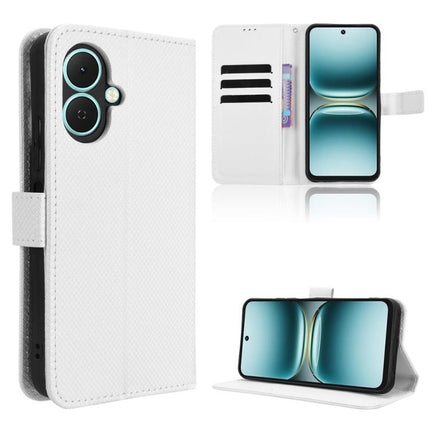 Diamond Texture Leather Phone Case, For Tecno Pova 7 4G, For Tecno Spark Go 2 4G, For Tecno Pova Curve 5G, For Tecno Camon 40 Pro 4G / 5G