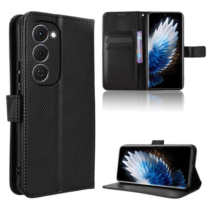 Diamond Texture Leather Phone Case, For Tecno Spark 40 4G, For Tecno Pova 7 Ultra 5G, For Tecno Pova 7 4G, For Tecno Spark Go 2 4G