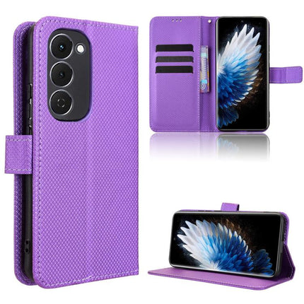 Diamond Texture Leather Phone Case, For Tecno Spark 40 4G, For Tecno Pova 7 Ultra 5G, For Tecno Pova 7 4G, For Tecno Spark Go 2 4G