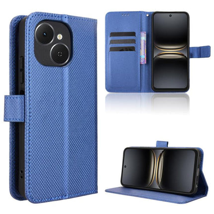 Diamond Texture Leather Phone Case, For Tecno Spark Slim, For Tecno Spark 40C, For Tecno Pova 7 Pro 5G, For Tecno Pova 7 5G