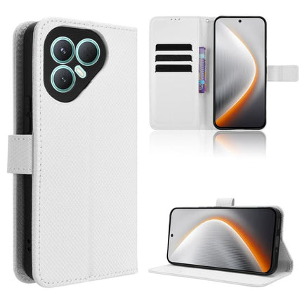 Diamond Texture Leather Phone Case, For Tecno Spark Slim, For Tecno Spark 40C, For Tecno Pova 7 Pro 5G, For Tecno Pova 7 5G