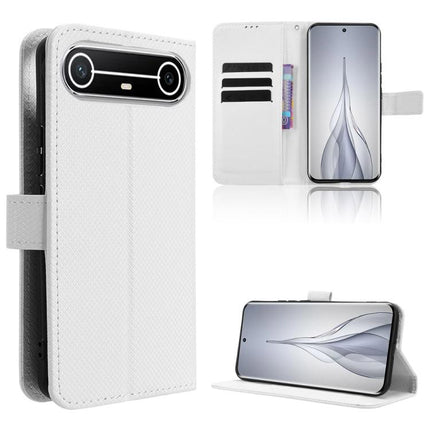 Diamond Texture Leather Phone Case, For Tecno Spark Slim, For Tecno Spark 40C, For Tecno Pova 7 Pro 5G, For Tecno Pova 7 5G