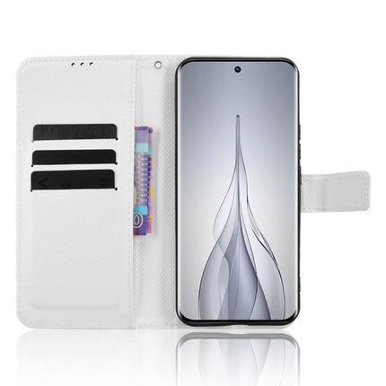 Diamond Texture Leather Phone Case, For Tecno Spark Slim, For Tecno Spark 40C, For Tecno Pova 7 Pro 5G, For Tecno Pova 7 5G