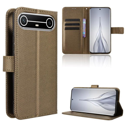 Diamond Texture Leather Phone Case, For Tecno Pova 7 Pro 5G, For Tecno Pova 7 5G, For Tecno Spark 40 Pro+ 4G, For Tecno Spark 40 Pro 4G