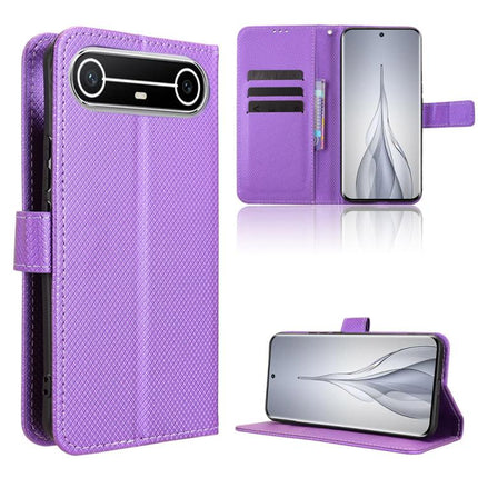 Diamond Texture Leather Phone Case, For Tecno Pova 7 Pro 5G, For Tecno Pova 7 5G, For Tecno Spark 40 Pro+ 4G, For Tecno Spark 40 Pro 4G
