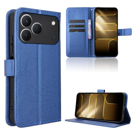 Diamond Texture Leather Phone Case, For Tecno Spark 50 5G, For Tecno Pova Curve 2 5G, For Tecno Spark 50 4G, For Tecno Camon 50 Pro 4G