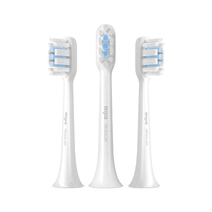 Cabezal de cepillo original Xiaomi Mijia, 3 unidades, tipo estándar, para cepillo de dientes eléctrico sónico T301/T302, T301 y T302 (blanco), T301 y T302 (negro)