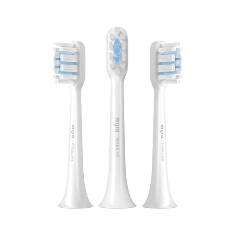 Original Xiaomi Mijia 3pcs Brush Head Standard Type for Sonic Electric Toothbrush T301 / T302, T301 & T302 Brush (White), T301 & T302 Brush (Black)