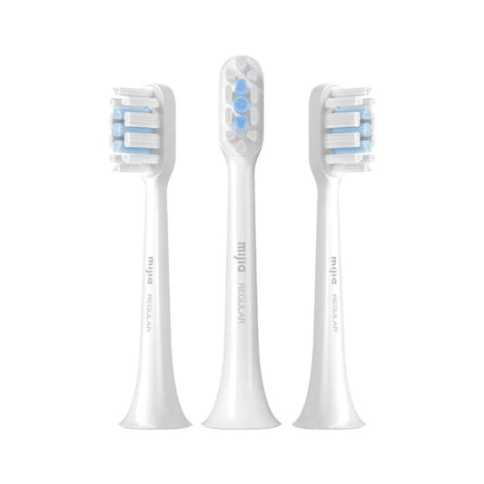 Original Xiaomi Mijia 3pcs Brush Head Standard Type for Sonic Electric Toothbrush T301 / T302, T301 & T302 Brush (White), T301 & T302 Brush (Black)