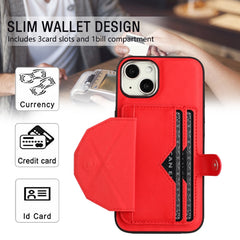 Shockproof Leather Phone Case with Card Holder, For iPhone 14, For iPhone 15 Pro Max, For iPhone 15 Pro, For iPhone 14 Plus, For iPhone 14 Pro