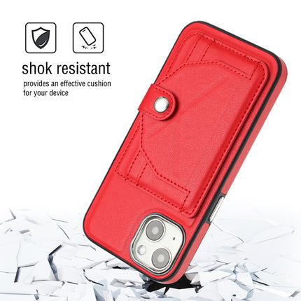 Shockproof Leather Phone Case with Card Holder, For iPhone 13, For iPhone 13 Pro, For iPhone 13 Pro Max, For iPhone 12 / 12 Pro