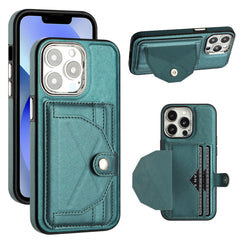 Shockproof Leather Phone Case with Card Holder, For iPhone 15 Plus, For iPhone 15, For iPhone 14 Pro Max, For iPhone 13, For iPhone 13 Pro