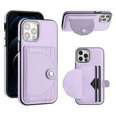 Shockproof Leather Phone Case with Card Holder, For iPhone 13 Pro Max, For iPhone 12 / 12 Pro, For iPhone 12 Pro Max, For iPhone 11, For iPhone 11 Pro