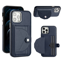 Shockproof Leather Phone Case with Card Holder, For iPhone 13 Pro Max, For iPhone 12 / 12 Pro, For iPhone 12 Pro Max, For iPhone 11, For iPhone 11 Pro