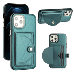 Shockproof Leather Phone Case with Card Holder, For iPhone 13 Pro Max, For iPhone 12 / 12 Pro, For iPhone 12 Pro Max, For iPhone 11, For iPhone 11 Pro