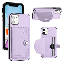 Shockproof Leather Phone Case with Card Holder, For iPhone 13 Pro Max, For iPhone 12 / 12 Pro, For iPhone 12 Pro Max, For iPhone 11, For iPhone 11 Pro