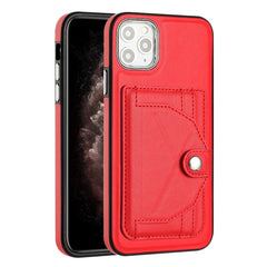 Shockproof Leather Phone Case with Card Holder, For iPhone 11 Pro Max, For iPhone XS Max, For iPhone XR, For iPhone X / XS, For iPhone SE 2022/SE 2020/6/7/8