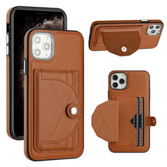 Shockproof Leather Phone Case with Card Holder, For iPhone 11 Pro Max, For iPhone XS Max, For iPhone XR, For iPhone X / XS, For iPhone SE 2022/SE 2020/6/7/8