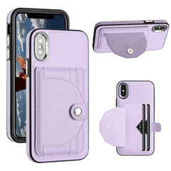 Shockproof Leather Phone Case with Card Holder, For iPhone 11 Pro Max, For iPhone XS Max, For iPhone XR, For iPhone X / XS, For iPhone SE 2022/SE 2020/6/7/8