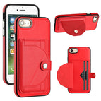 For iPhone SE 2022/SE 2020/6/7/8 / Red