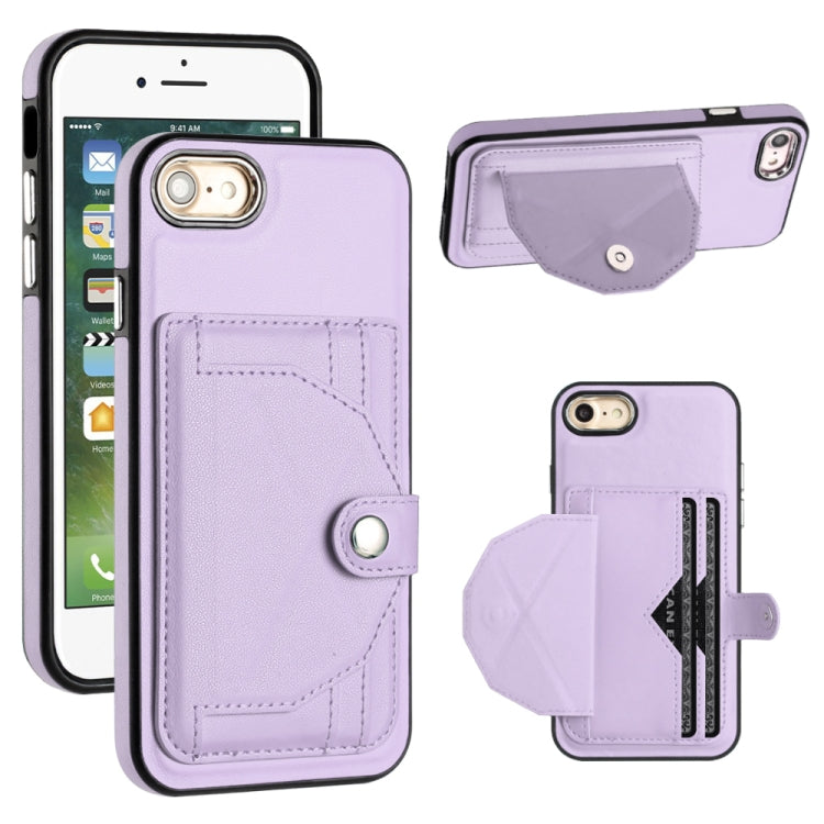 Shockproof Leather Phone Case with Card Holder, For iPhone XS Max, For iPhone XR, For iPhone X / XS, For iPhone SE 2022/SE 2020/6/7/8